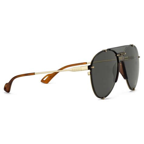 occhiali gucci aviator prezzo|Occhiali aviator in Oro .